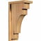Ekena Millwork Mediterranean Smooth Corbel w/Backplate, Western Red Cedar, 5 1/2"W x 10"D x 18"H COR06X10X18MED01SWR - alternate 1